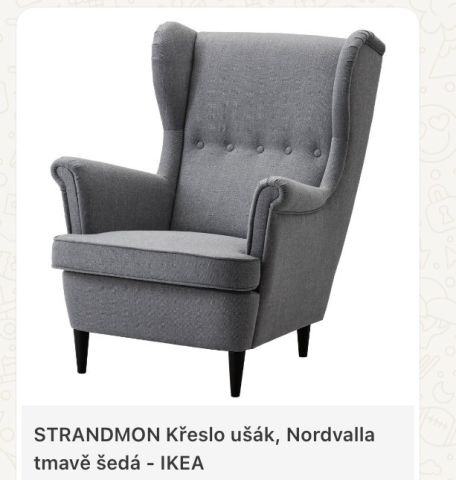 Prodám nové nepoužité křeslo z IKEA