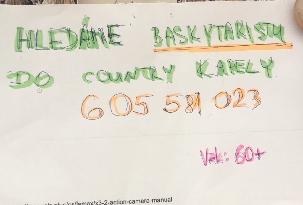Hledáme baskytaristu